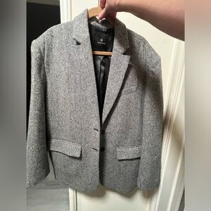 Anine Bing Gray Blazer